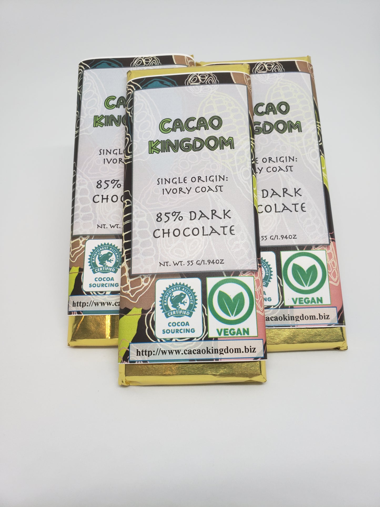 85% Ivory Coast Dark Chocolate