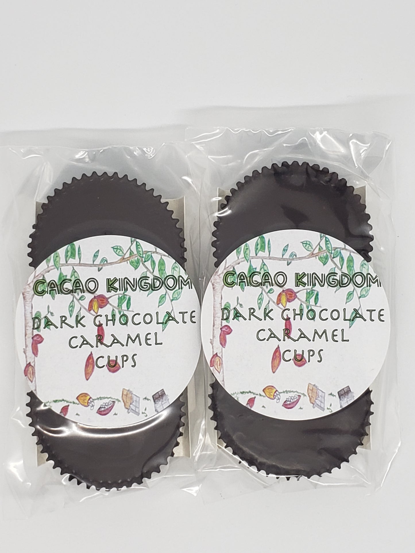 Dark Chocolate Caramel Cups