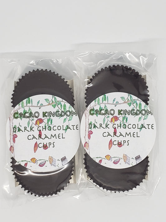 Dark Chocolate Caramel Cups