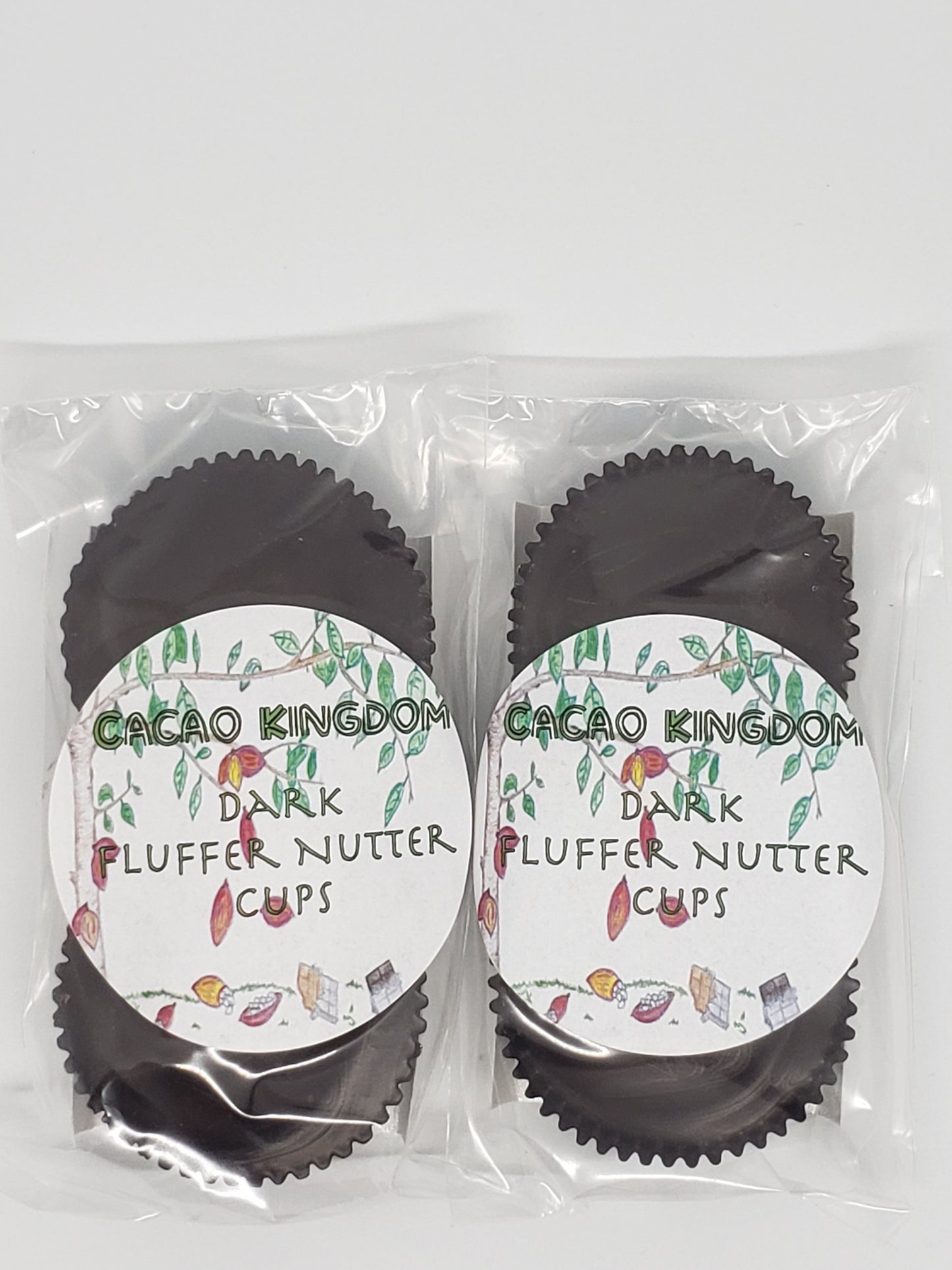 Dark Chocolate Fluffer Nutter Cups