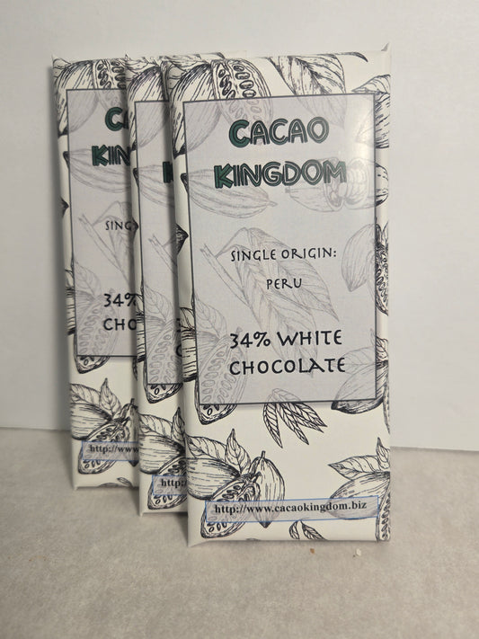 34% White Chocolate