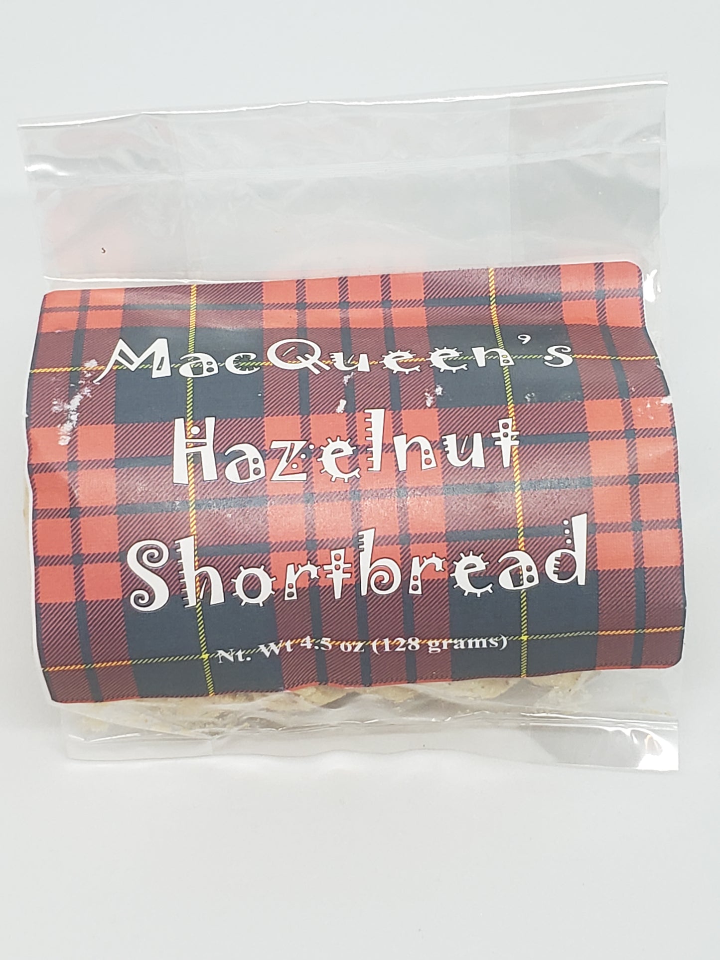 Hazelnut Scottish Shortbread
