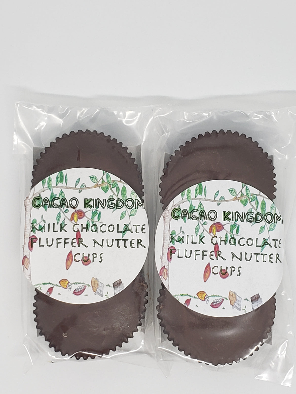 Milk Chocolate Fluffer Nutter Cups – Cacao Kingdom, LLC