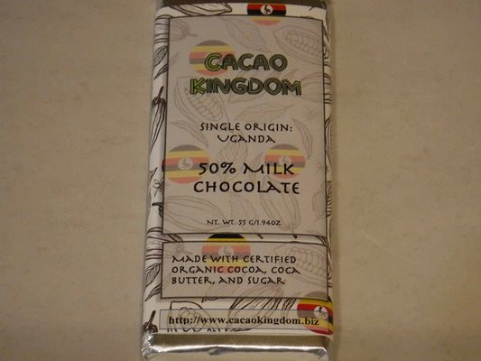 50% Semuliki Rain Forest Milk Chocolate