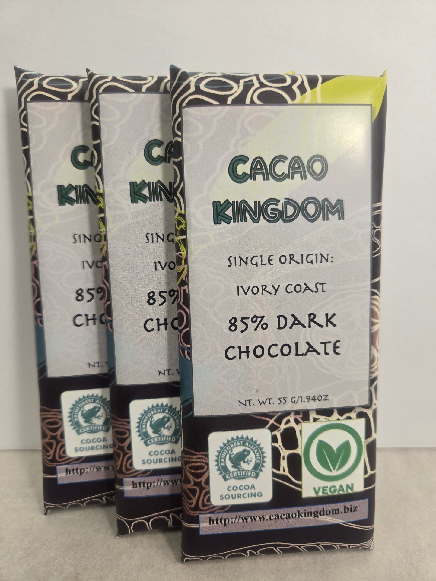 85% Ivory Coast Dark Chocolate